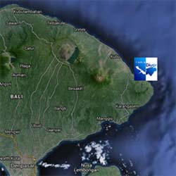Map of Bali
